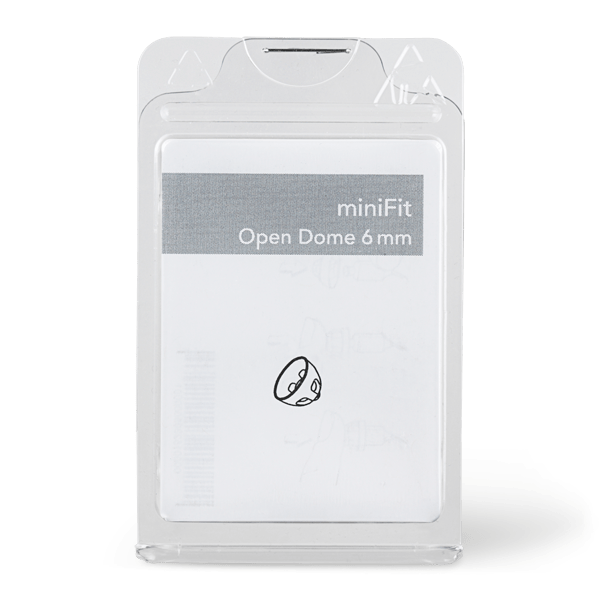 MiniFit Open dome - 6 mm