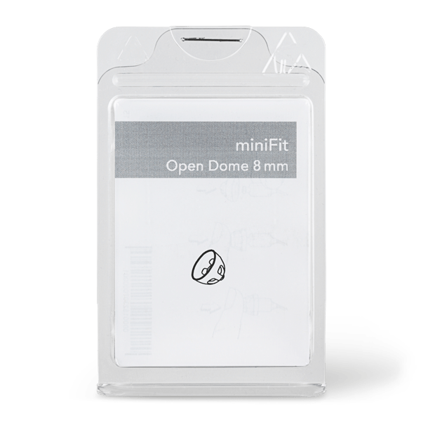 MiniFit Open dome - 8 mm