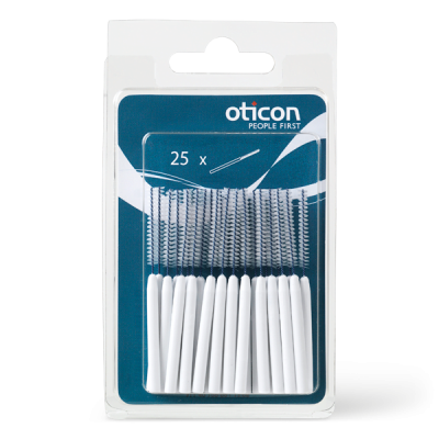25 Cleaning brushes for Oticon