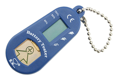 Batterietester für Hörgeräte