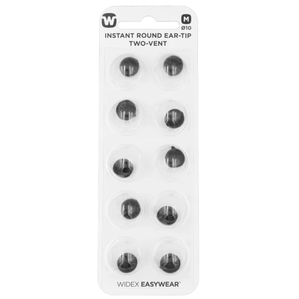 Instant Round Ear-Tip Two-Vent Medium